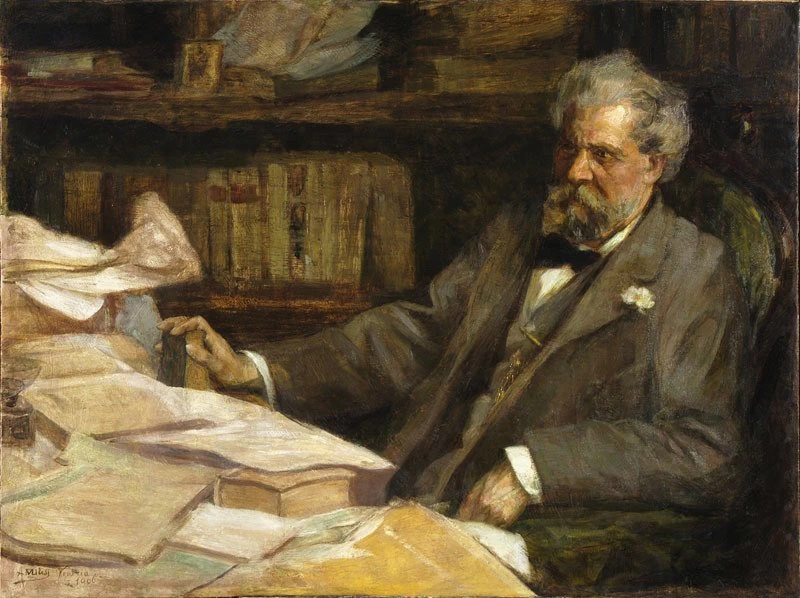 Ritratto di Giosuè Carducci, 1906